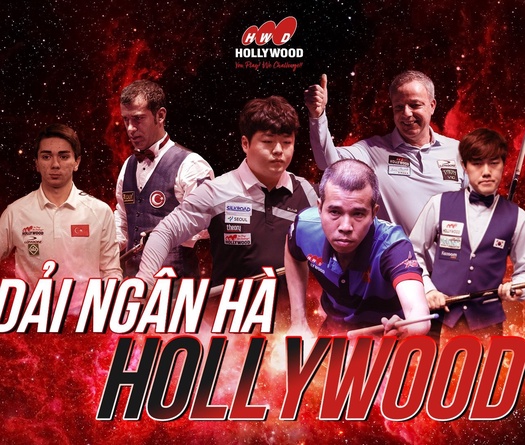 Dải ngân hà Hollywood thống trị billiards World Cup