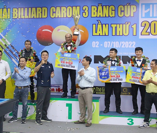 Kết quả Billiards 7/10: Mã Xuân Cường vô địch ngoạn mục, Trần Quyết Chiến đoạt giải “Series xuất sắc”