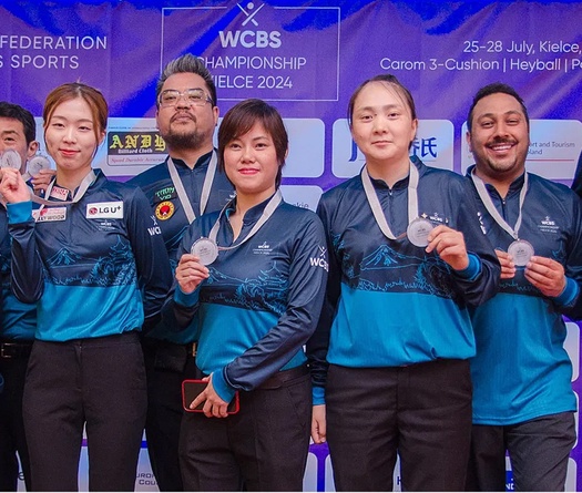 Phùng Kiện Tường, Bao Phương Vinh đều có huy chương ở Giải billiards WCBS Championship 2024