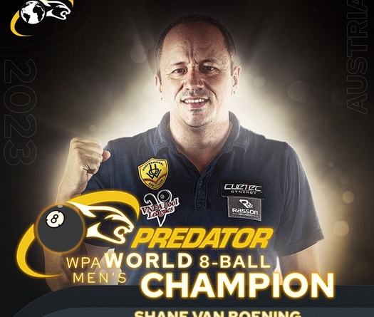 Shane Van Boening lần đầu vô địch thế giới billiard pool 8 bi, Chezka Centeno chinh phục 10 bi nữ thế giới