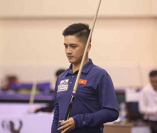Thón Viết Hoàng Minh, Đoàn Minh Kiệt và Lê Hoàng Kim vào vòng loại thứ 3 giải billiards Anakara World Cup 2024
