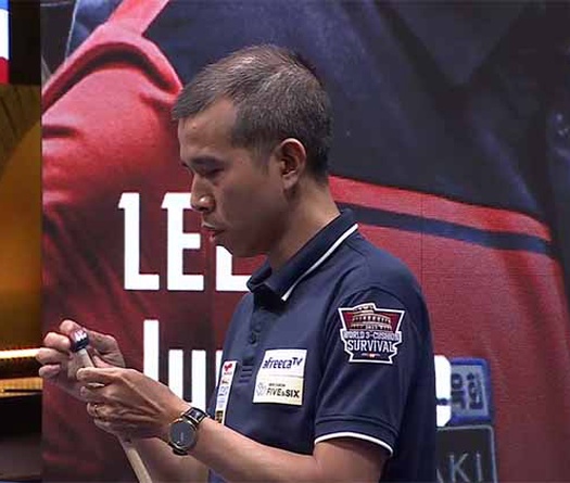 Giải billiard carom 3 băng VĐTG 2023: Kẻ đáng ghét và anh già ghi điểm tốt hơn Trần Quyết Chiến