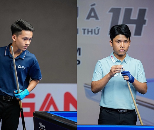 Giải Billiards Carom 3 băng U22 châu Á 2026: Việt Nam áp đảo với 5 đại diện vào tứ kết