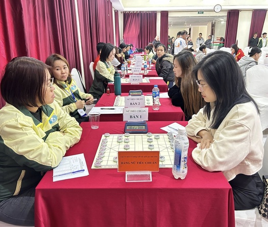 Hơn 100 kỳ thủ tranh tài tại Giải vô địch Cờ Tướng xuất sắc quốc gia 2025