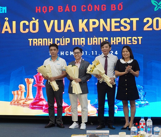 Giải cờ vua KPNest 2024 tranh cúp mạ vàng KPNest: Sân chơi quốc tế cho tài năng nhí tại Việt Nam