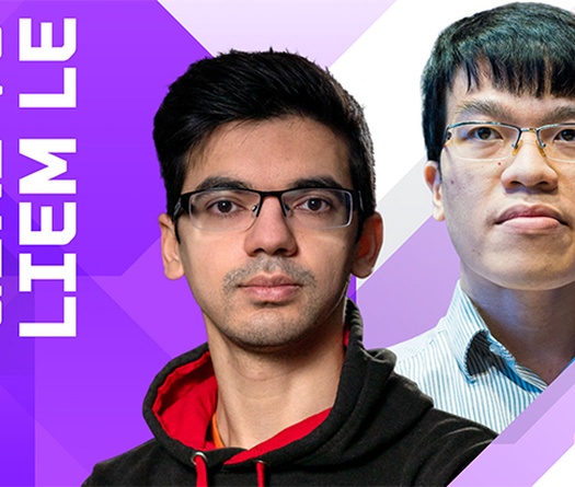 Kết quả cờ vua mới nhất 28/4: Lê Quang Liêm "sờ gáy" Vua cờ ở ngôi đầu Oslo Esports Cup 