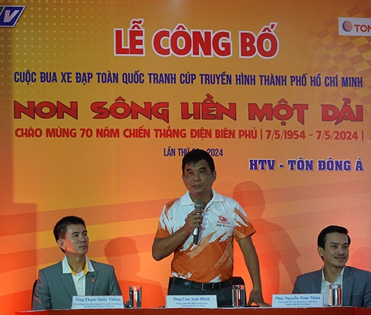 Cuộc đua xe đạp Cúp Truyền hình TPHCM 2024 khích lệ cua-rơ Việt khi tăng gấp đôi tiền thưởng Áo cam 