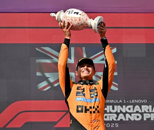 Lando Norris giành chiến thắng tại Grand Prix Hungary 2025 trong một chặng đua thống trị F1 khác của McLaren 