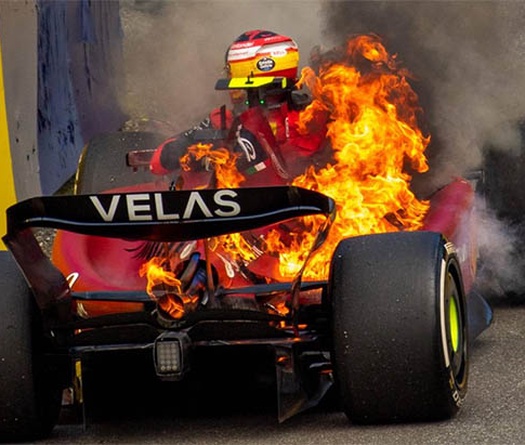 Kết quả F1 Grand Prix Áo mới nhất 11/7: Sainz suýt hóa người lửa, Leclerc về nhất khó tin