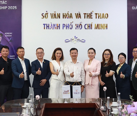 Ký kết hợp tác giữa các đơn vị đối tác Giải Golf Quốc tế Gặp Gỡ Huyền Thoại - Vietnam Legends Championship 2025