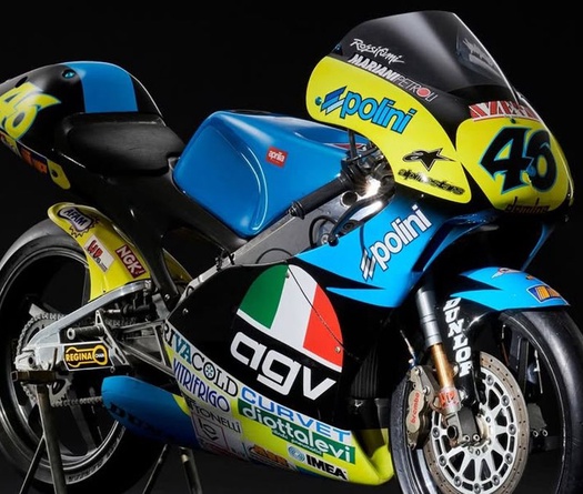 Đấu giá chiếc xe đua motor Aprilia RS125R lịch sử của Valentino Rossi: Giá ước tính 4,5 tỷ đồng