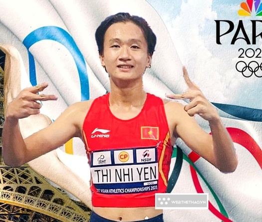 Tài năng trẻ Trần Thị Nhi Yến và một đôi chân luôn giữ trên đường chạy điền kinh Olympic