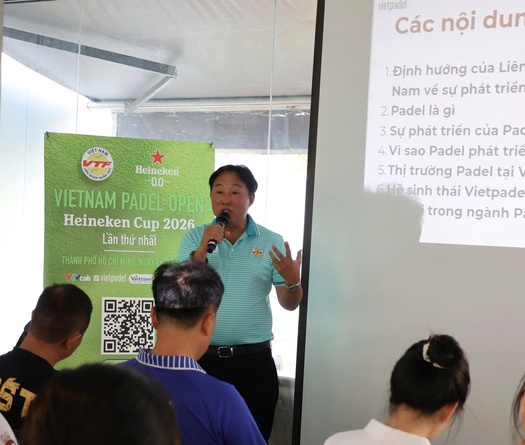 Việt Nam lên kế hoạch thành lập Đội tuyển Padel Quốc gia hướng tới ASIAD 2026