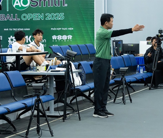 Hệ thống VAR MK Vision đến với giải đấu VTV AO Smith Pickleball Open 2025