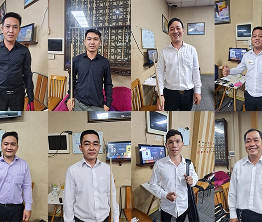 Xác định 8 tay cơ giành suất tranh tài tại giải Billiard Carom 3 băng TPHCM World Cup 2022