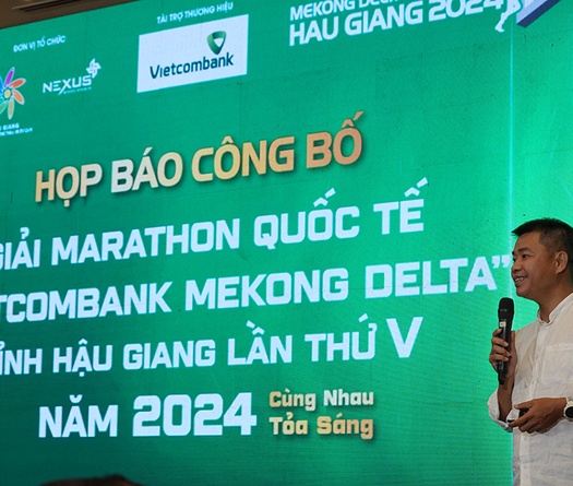 Giải Marathon Quốc tế “Vietcombank Mekong Delta” tỉnh Hậu Giang lần thứ V - năm 2024 có cung đường mới toanh