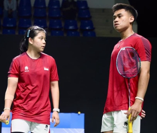 Felisha cùng Jafar vào tứ kết đôi nam nữ ngay lần đầu dự Cầu lông SEA Games