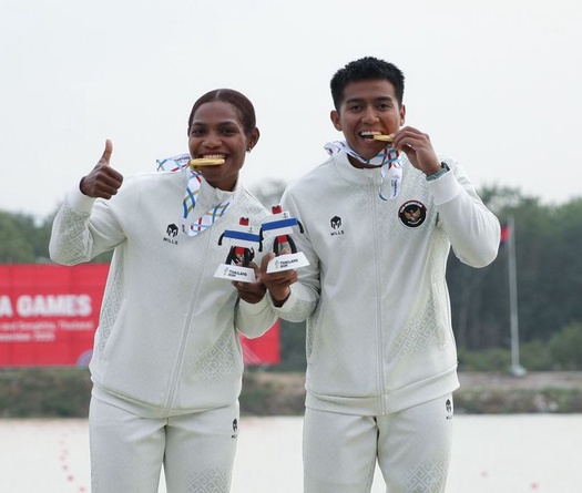 Đội tuyển Chèo thuyền Indonesia đoạt huy chương Vàng SEA Games 2025, hướng tới Asian Games và Olympic 2028