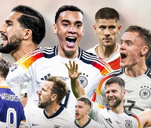 Bundesliga dẫn đầu cuộc đua Vua phá lưới và danh sách ghi bàn tại Euro 2024