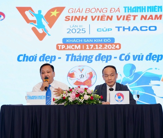 Báo Thanh Niên tổ chức Giải bóng đá Thanh Niên sinh viên quốc tế 2025 - Cúp THACO