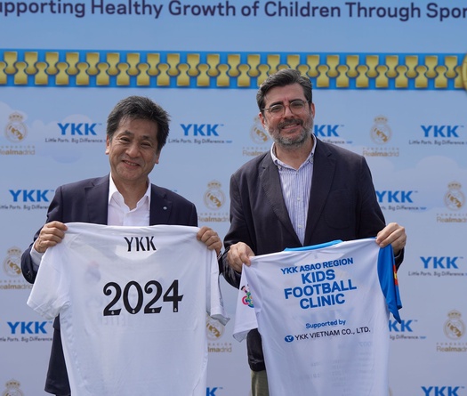 YKK Và Real Madrid Foundation trở lại Việt Nam: Tạo cơ hội cho trẻ em khó khăn thông qua các chương trình CSR