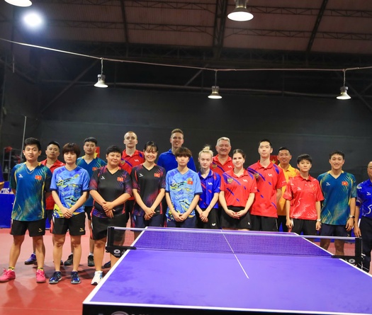 Bóng bàn Việt Nam 'thử lửa' với Nga: Nguyễn Anh Tú sáng nhất, sẵn sàng săn Vàng SEA Games 33