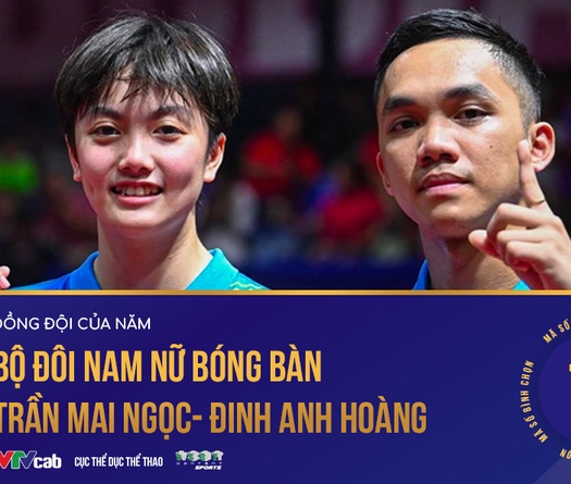 Vì sao Trần Mai Ngọc / Đinh Anh Hoàng trở thành ứng viên hạng mục Đồng đội của năm ở Cúp Chiến thắng 2023?