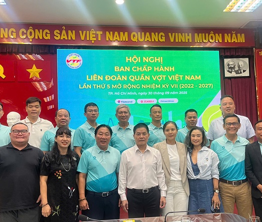 VTF kiện toàn tổ chức tạo bứt phá cho Quần vợt Việt Nam 
