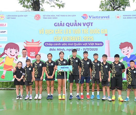 Khai mạc Giải Quần vợt Vô địch các lứa tuổi trẻ quốc gia – Cúp Vietravel 2025: Gieo mầm tài năng, thắp sáng đam mê!