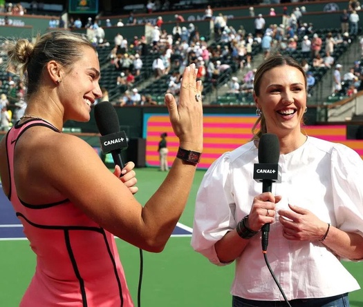 Tay vợt số 1 thế giới Sabalenka đính hôn: Khi "Thiên đường quần vợt" Indian Wells trở thành chứng nhân hạnh phúc