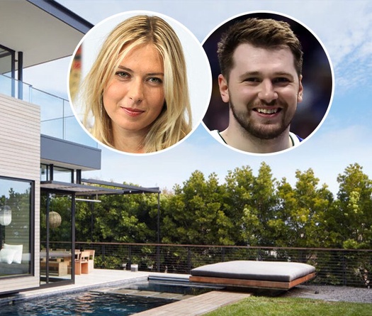 Sao bóng rổ NBA Luka Doncic mua biệt thự trị giá 25 triệu đô la của người đẹp quần vợt Maria Sharapova