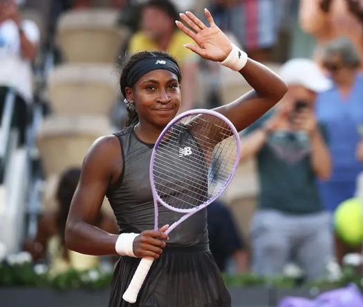 Nhà đương kim vô địch Coco Gauff duy trì chuỗi thành tích tiến sâu tại giải quần vợt Pháp Mở rộng
