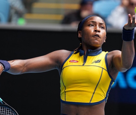 Coco Gauff gia nhập bộ tứ huyền thoại tennis tại Australian Open 2024