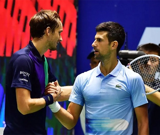 Kết quả tennis mới nhất 9/10: Djokovic ngạc nhiên khi Medvedev bỏ cuộc