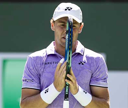 Kết quả tennis mới nhất 13/3: Indian Wells nổi bão, số 4 thế giới Casper Ruud bị loại