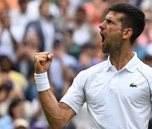 Kết quả tennis Wimbledon mới nhất 6/7: Djokovic vào bán kết sau cuộc ngược dòng thần tốc