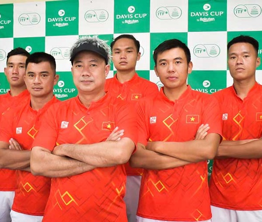 Playoffs Davis Cup nhóm II Thế giới 2022: Tennis Việt Nam cần thích nghi chênh lệch 11 giờ