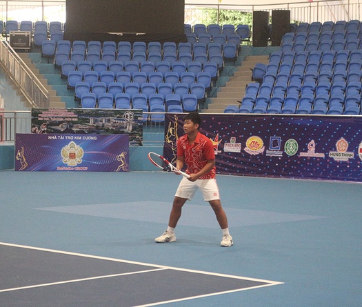 Giải Quần vợt Vô địch U14 ITF Châu Á: Hạt giống số 1 đơn nam Lê Tiến Anh thắng ấn tượng