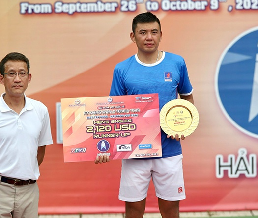 Kết quả M25 Tây Ninh - Hải Đăng Cup ngày 2/10: Lý Hoàng Nam giành ngôi á quân