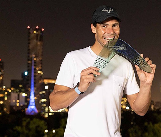 Kết quả tennis mới nhất 10/1: Nadal có ngôi vô địch đầu tiên trong năm 2022