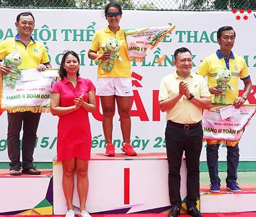 Tennis Đại hội TDTT TPHCM 2022: "Nội dung nữ vẫn đang là vấn đề rất khó khăn"