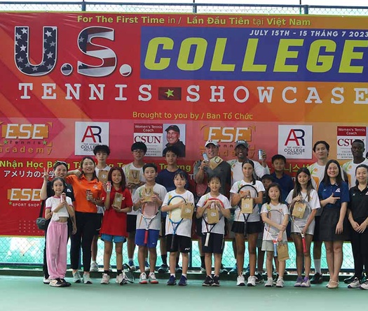 ESE Tennis Academy mở hội thảo hướng dẫn học viên cách tìm học bổng ở Mỹ qua thể thao