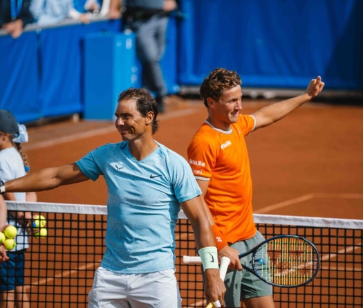 Rafael Nadal khởi động cho tennis Olympic với chiến thắng đôi nam ở Bastad