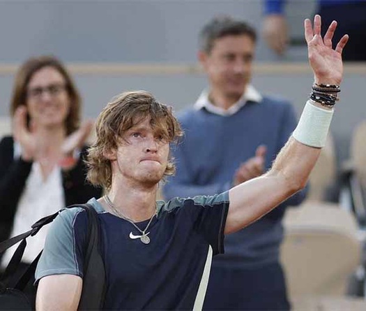 Kết quả tennis mới nhất 2/6: Sao Nga Rublev thua ở Roland Garros do yếu tâm lý