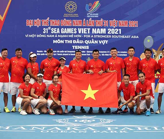 Tennis SEA Games 31 khởi tranh 13/5: Nữ Việt Nam dễ sớm có huy chương