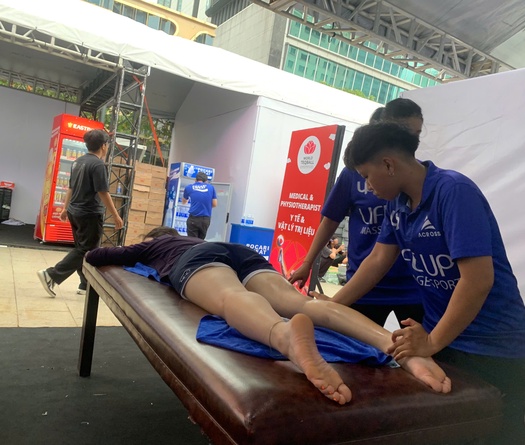 Những người hùng thầm lặng tạo nên thành công cho Giải vô địch Teqball thế giới năm 2024