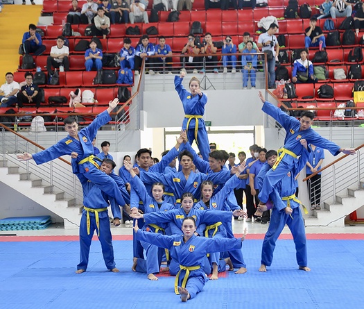 Lần đầu thi võ nhạc tại Giải Vô địch Vovinam Sinh viên toàn quốc 2025