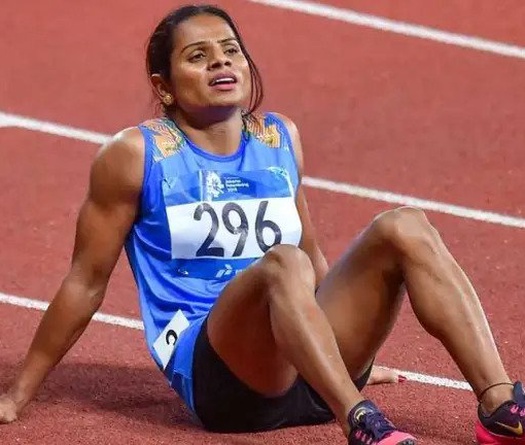 Á quân chạy ngắn ASIAD 2018 Dutee Chand dương tính với doping