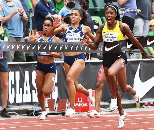 Nhà vô địch cú đúp vàng Olympic Tokyo suýt phá kỷ lục thế giới chạy 100m