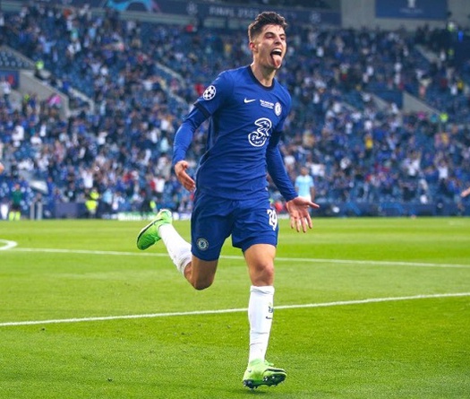 Kai Havertz ghi bàn cho Chelsea sau 8 đường chuyền khiến Man City choáng váng